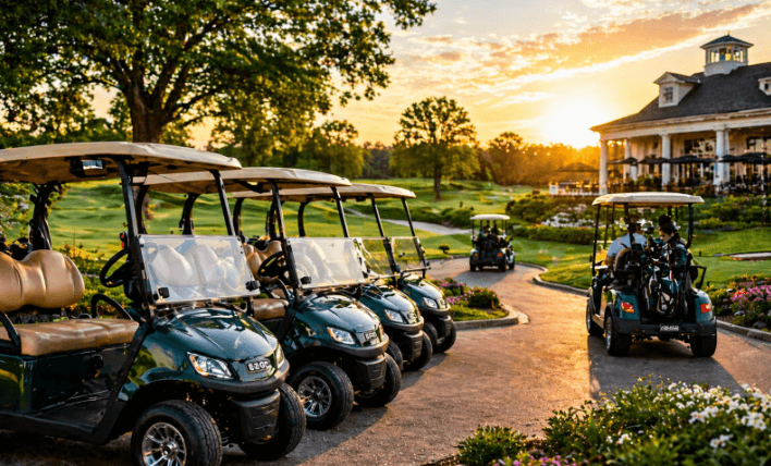 Golf Carts Driving the Trend of Sustainable Short Travel